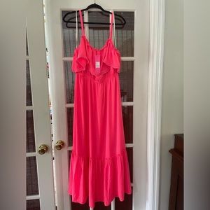 Love potion pink maxi dress, Lilly Pulitzer size extra large